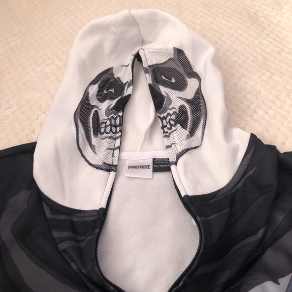 FORTNIGHT Skull Trooper Cosplay Hoodie  Men - Picture 4 of 7